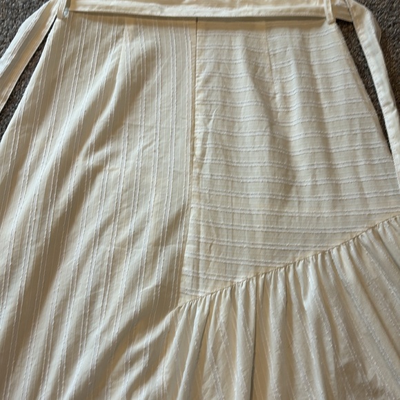 Zara Asymmetrical Drop waist Dress V-Neck size M - Picture 8 of 10